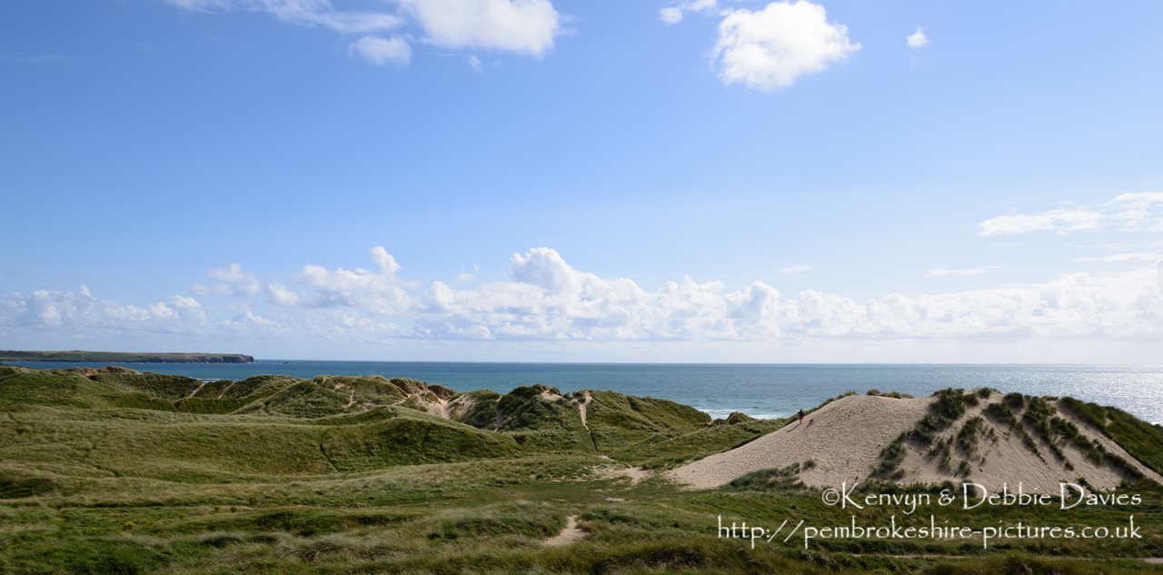 Freshwater West in South Pembrokeshire, Wales